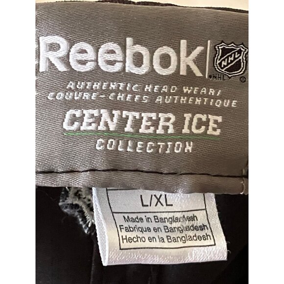 NHL Boston Reebok Center Ice Collection Baseball Cap Hat Black Hockey Size L XL - Picture 11 of 16